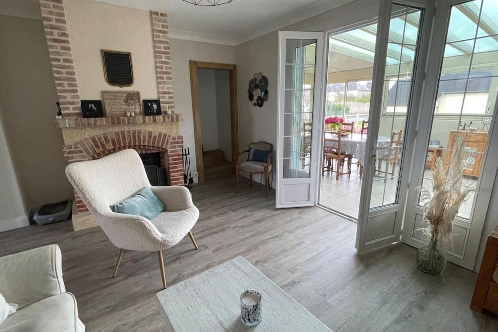 Maison Vue Mer Omaha Beach Виервил-сюр-Мер Екстериор снимка